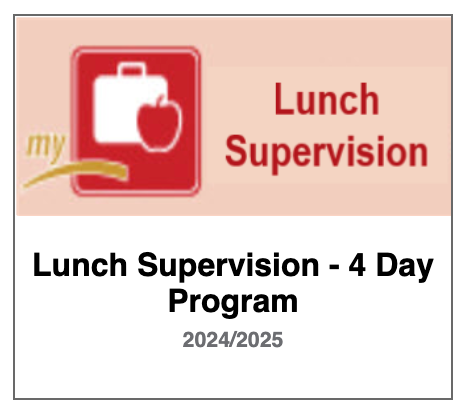 Lunch Supervision Icon