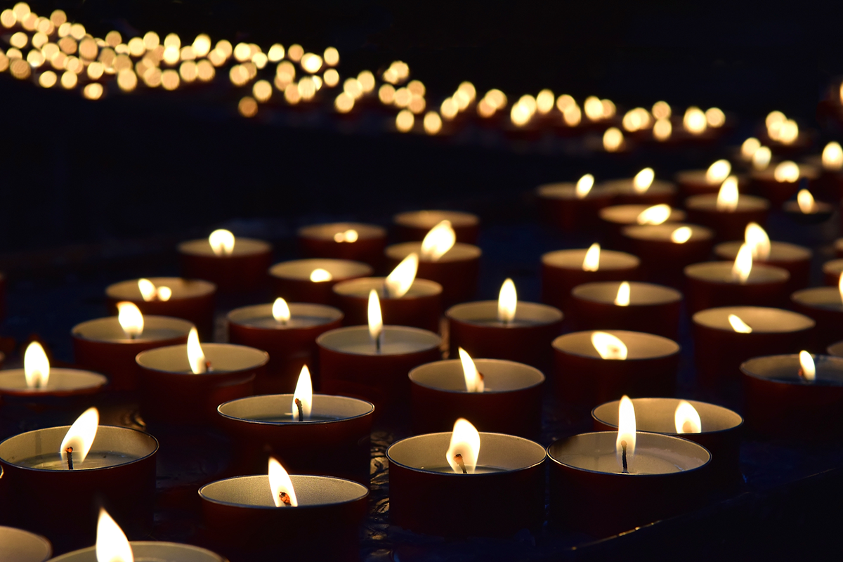 Memorial Candles, Condolences