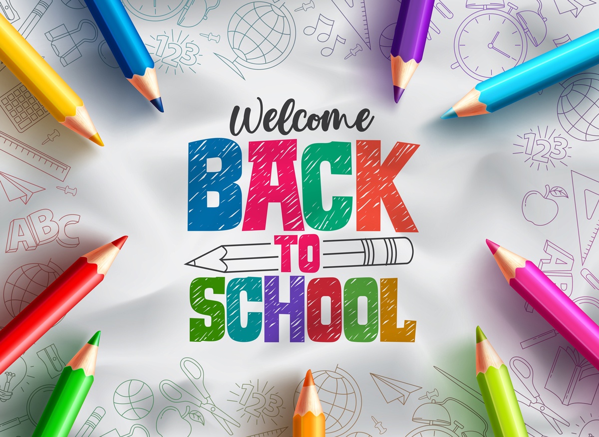 Welcome Back to School, Pencils, School Supplies, Start-up, School Start Up