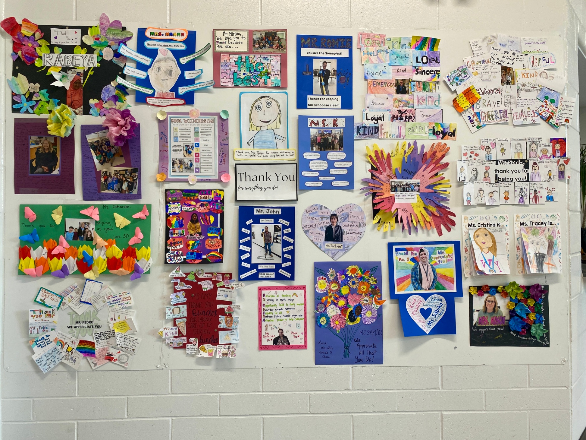 Support Staff Appreciation