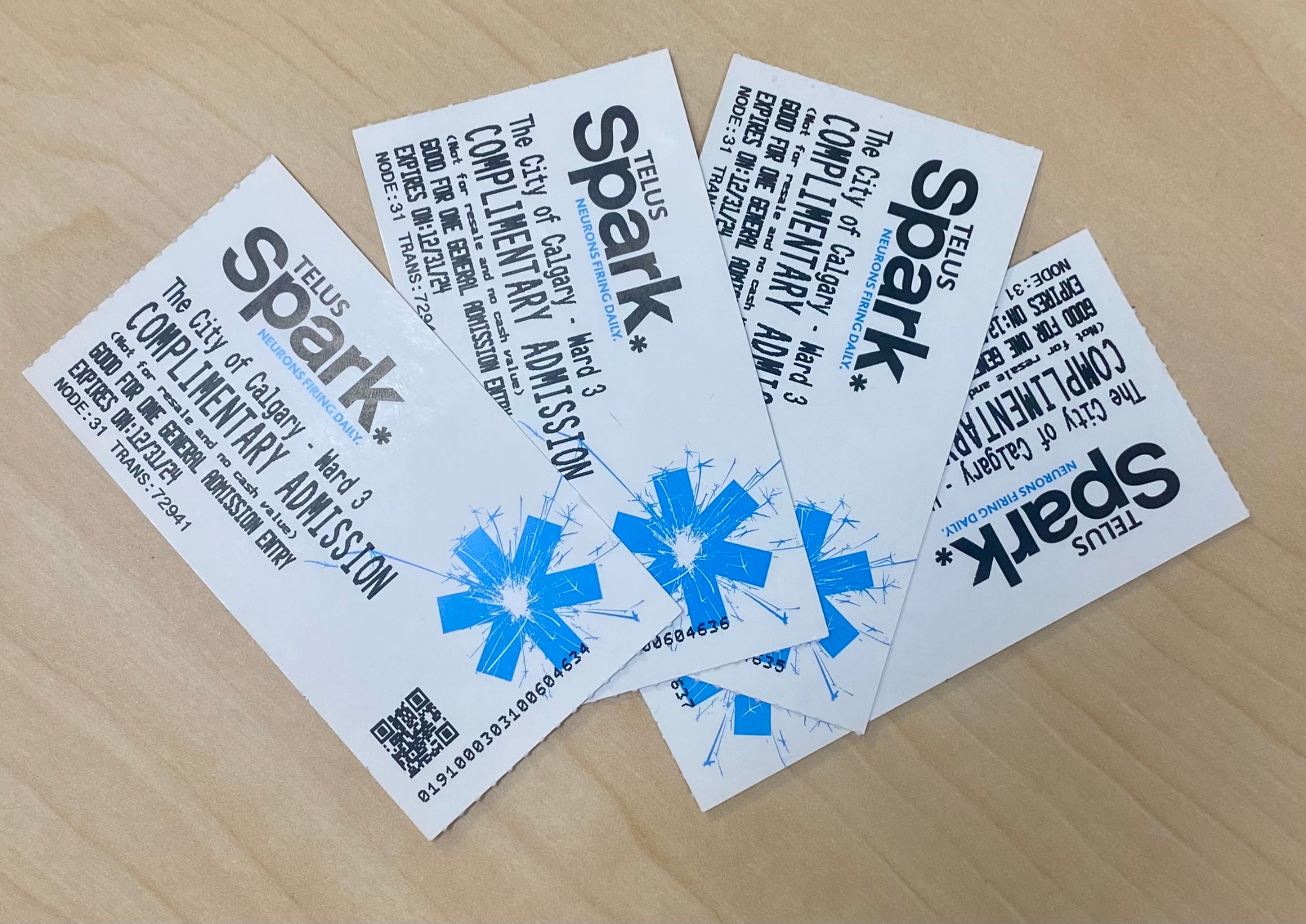 Telus Spark Passes