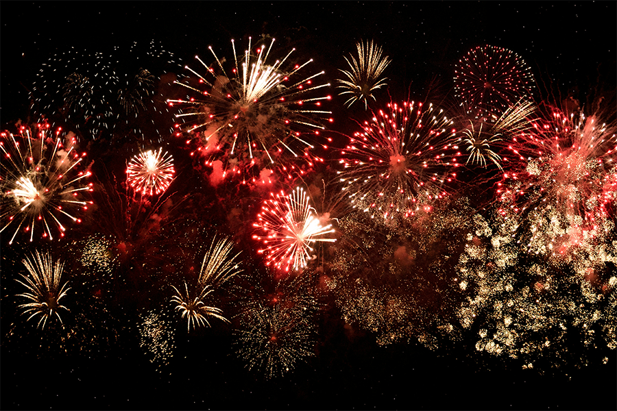 Fireworks, Celebration, Festive, New Year